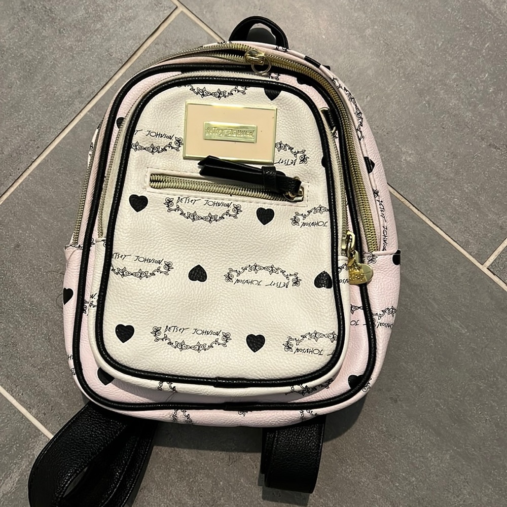 Betsy Johnson mini backpack